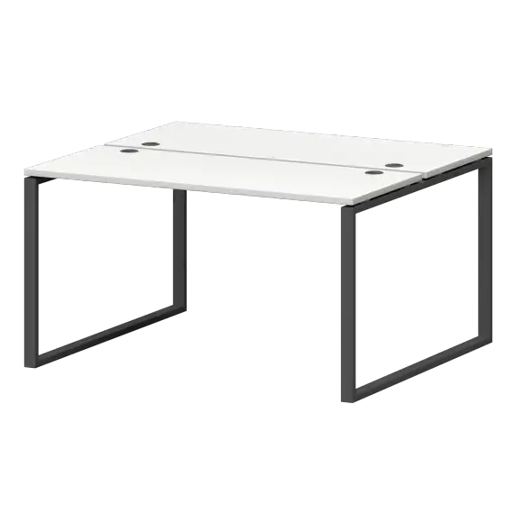 Бенч двойной на металлокаркасе СМС2-О-18К.120.Пр25  1800x1236x750 Смарт