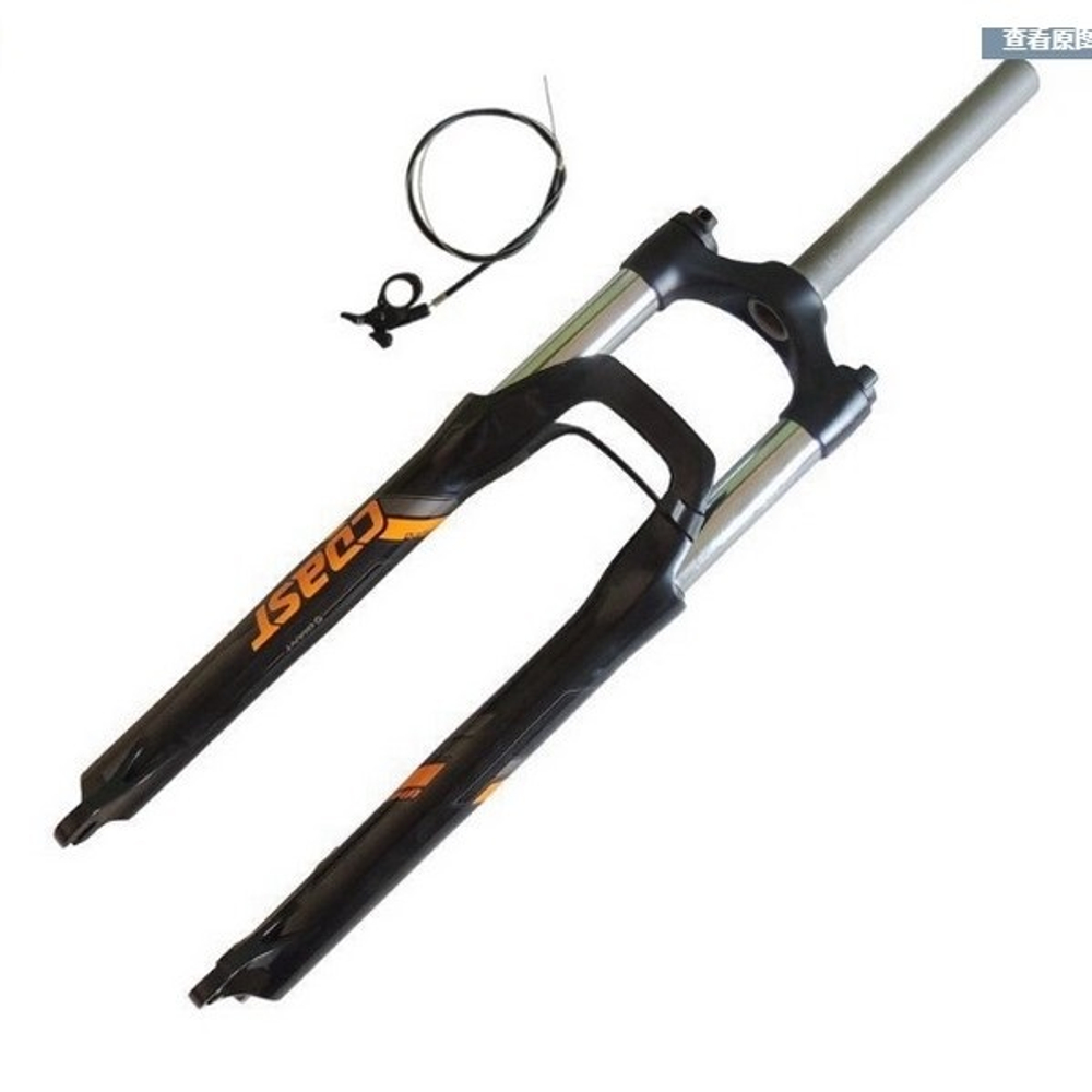 Вилка 27.5″ Coast (Giant) 100mm, вын. блокир. Black