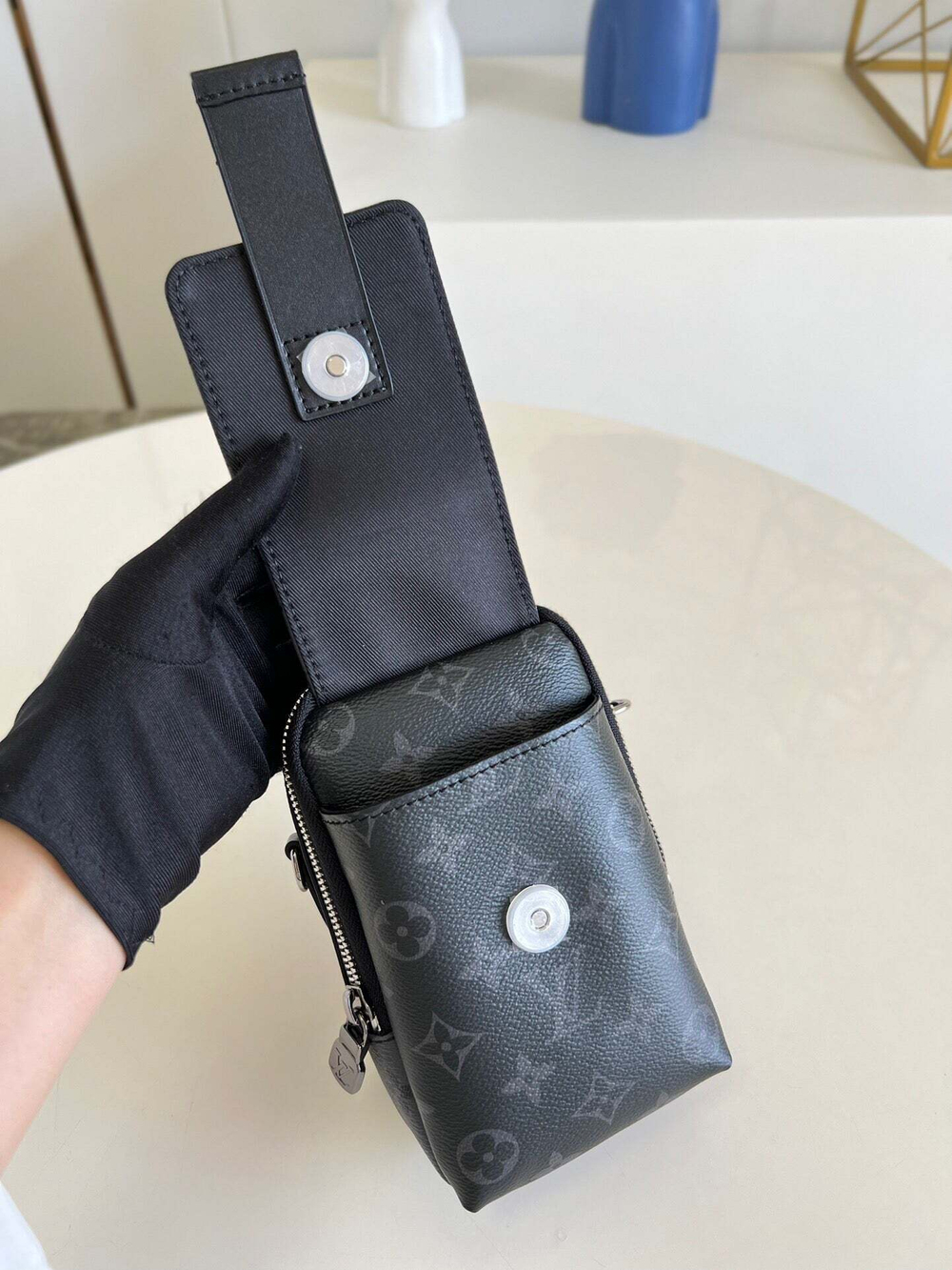 Louis Vuitton Flap Double Phone Pouch