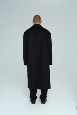 Пальто из шерсти и кашемира | black