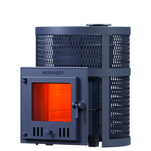 Чугунная печь для бани Искандер ЗК 14 (M) Ураган