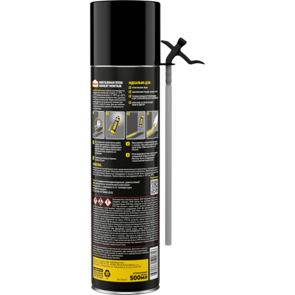 Пена монтажная Момент 3003641 Монтаж 500 мл | Момент