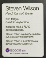 Steven Wilson / Hand. Cannot. Erase. (2LP)