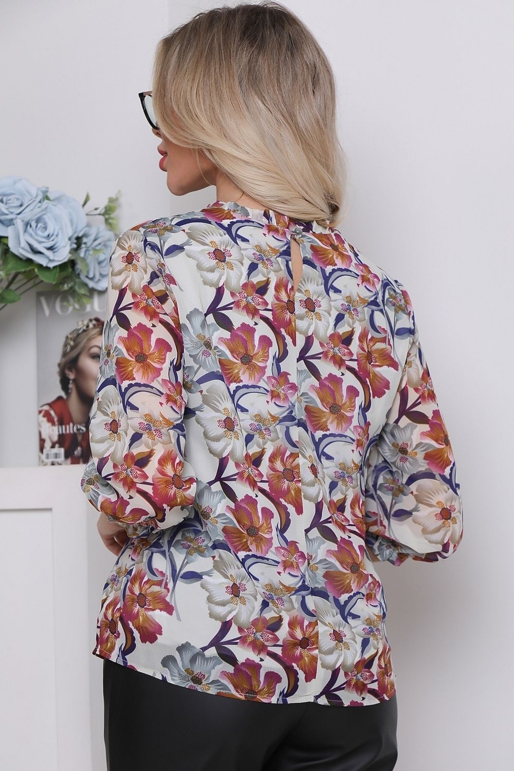 Блуза Воздушный шифон (флер) Diolche