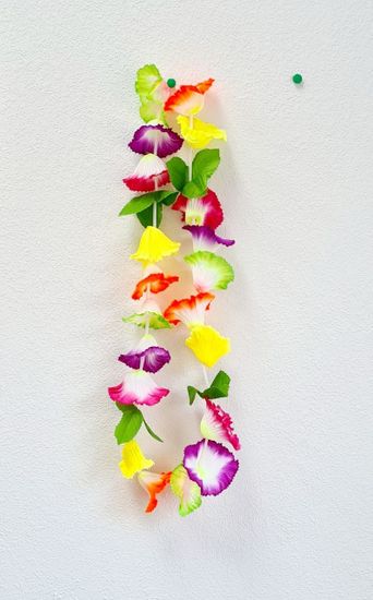 Гавайский набор (ожерелье, венок, браслеты 2 шт.)