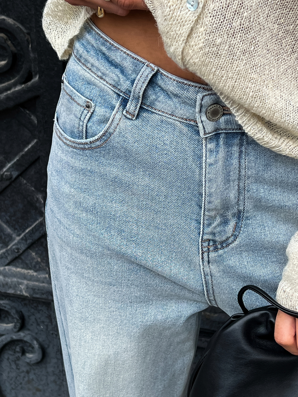 Джинсы Straight fit