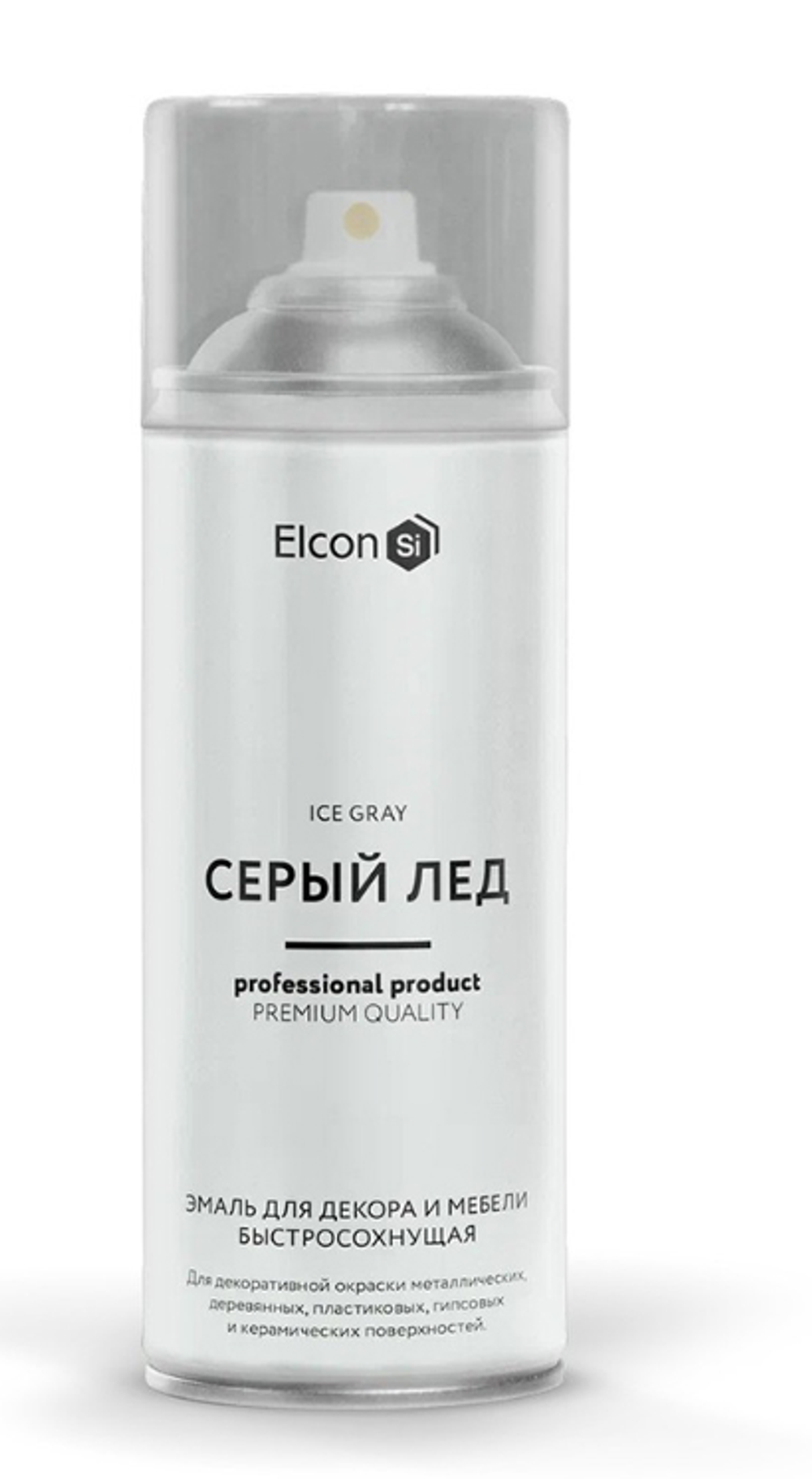 Аэрозольная акриловая краска для декора и мебели Elcon Decor, 520 мл