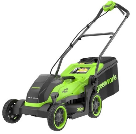Газонокосилка аккумуляторная GREENWORKS 2520807 40V, 36 см, бесщеточная, без АКБ и ЗУ
