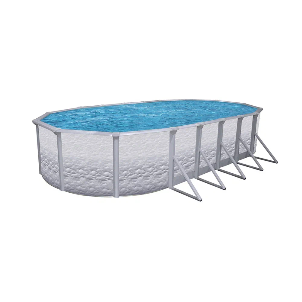 Бассейн сборно-разборный овальный LIMA (5.5 длина х 3.7 ширина х 1.35 глубина метр)