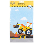 Скатерть полиэтиленовая «Строительная техника», 130×180 см