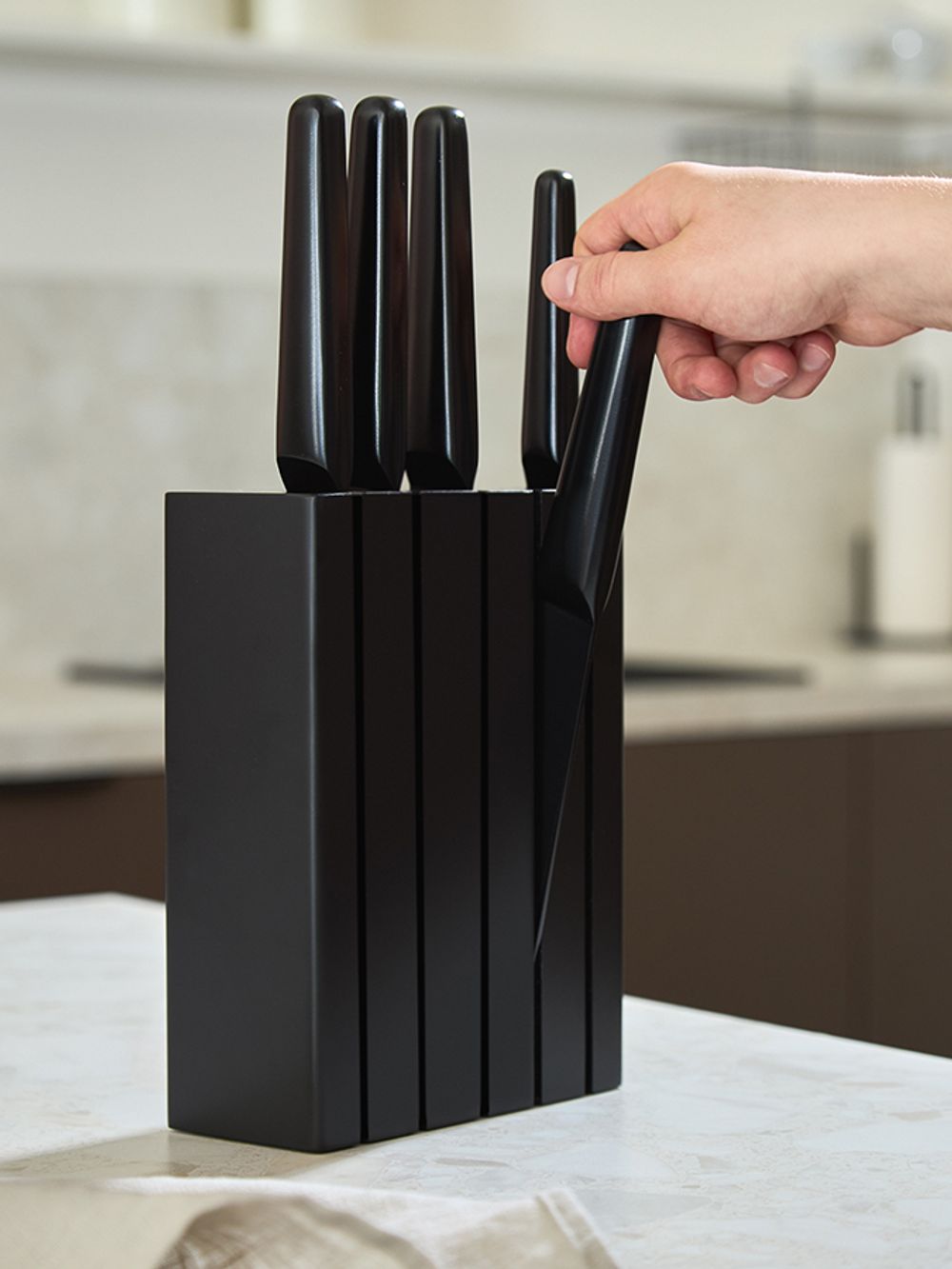 Нож Сантоку Carbon, 18 см