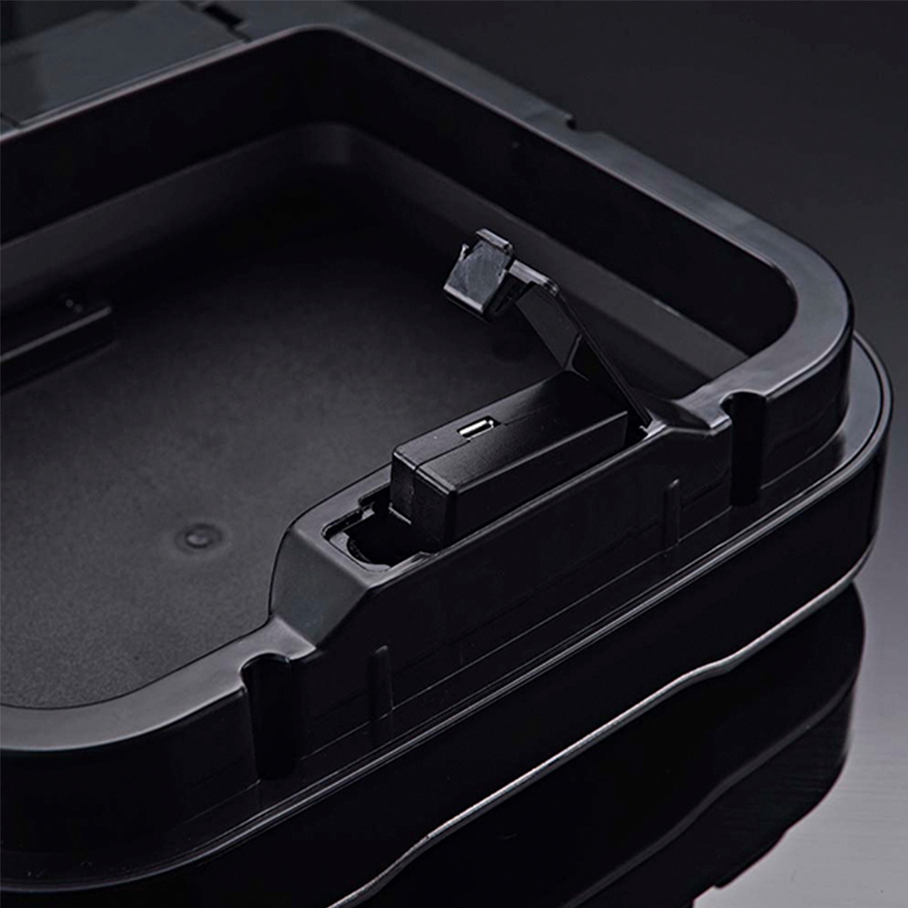 Ведро для мусора сенсорное, квадратное, внутр ведро, Foodatlas JAH-6310, 7 л (золотой)