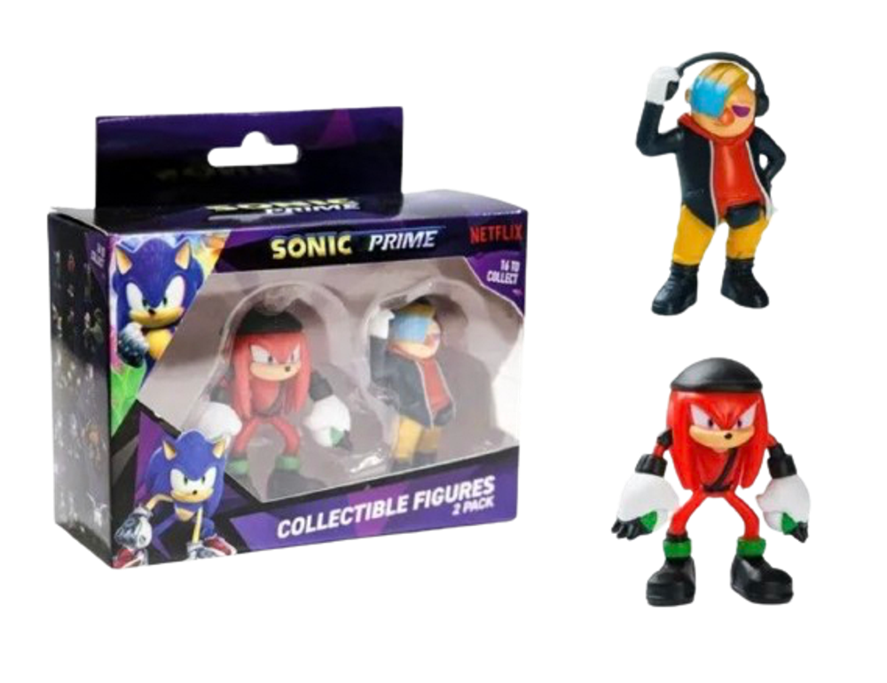 Набор фигурок Sonic Prime Sonic the Hedgehog Бунтарь Наклз и доктор Дон (Вид 4)