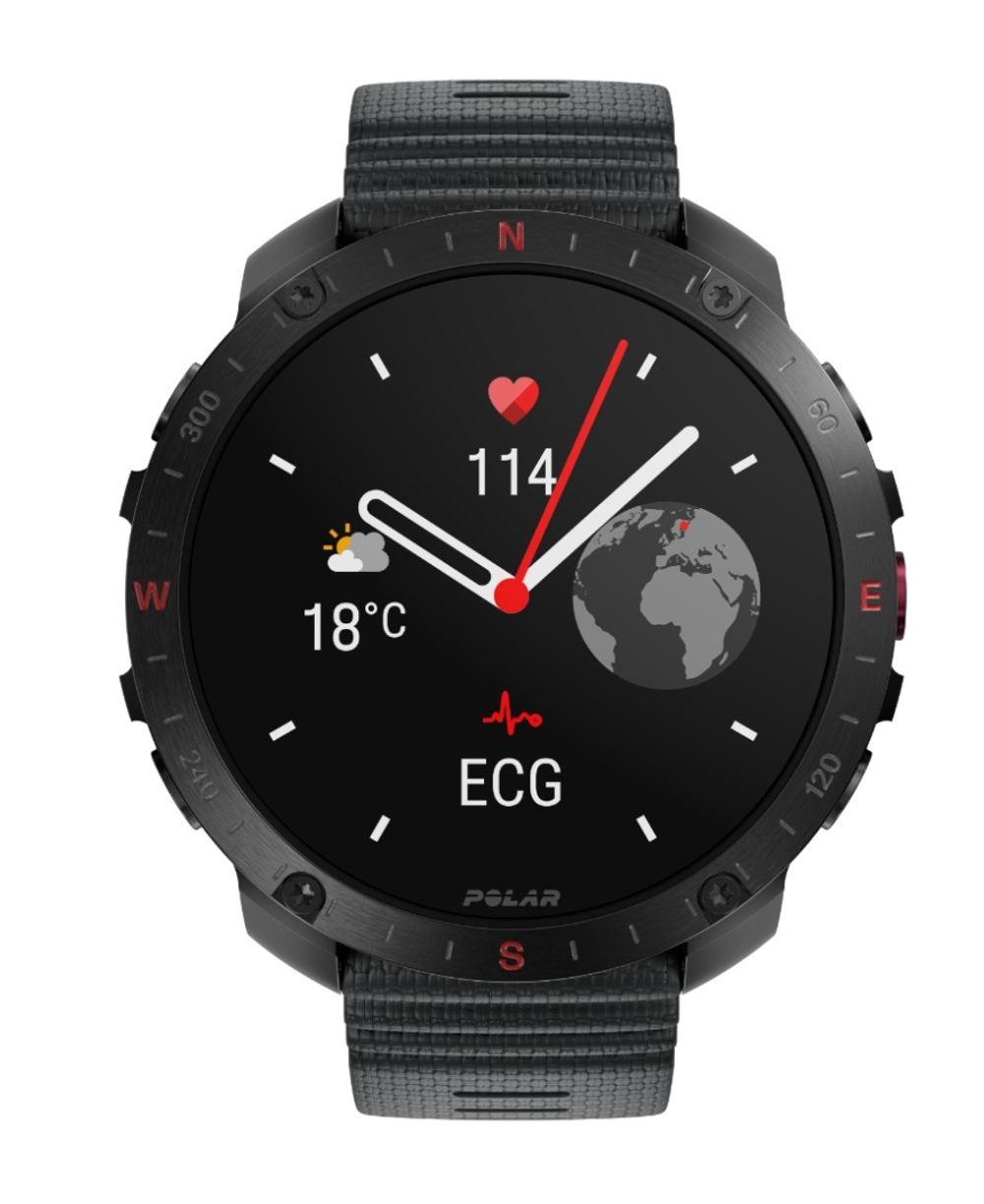 Умные спортивные часы Polar Grit X2 Pro Night Black