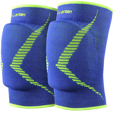 Защита колена Larsen D1A синий/желтый