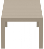 Стол пластиковый раздвижной Siesta Contract Vegas Table XL, бежевый