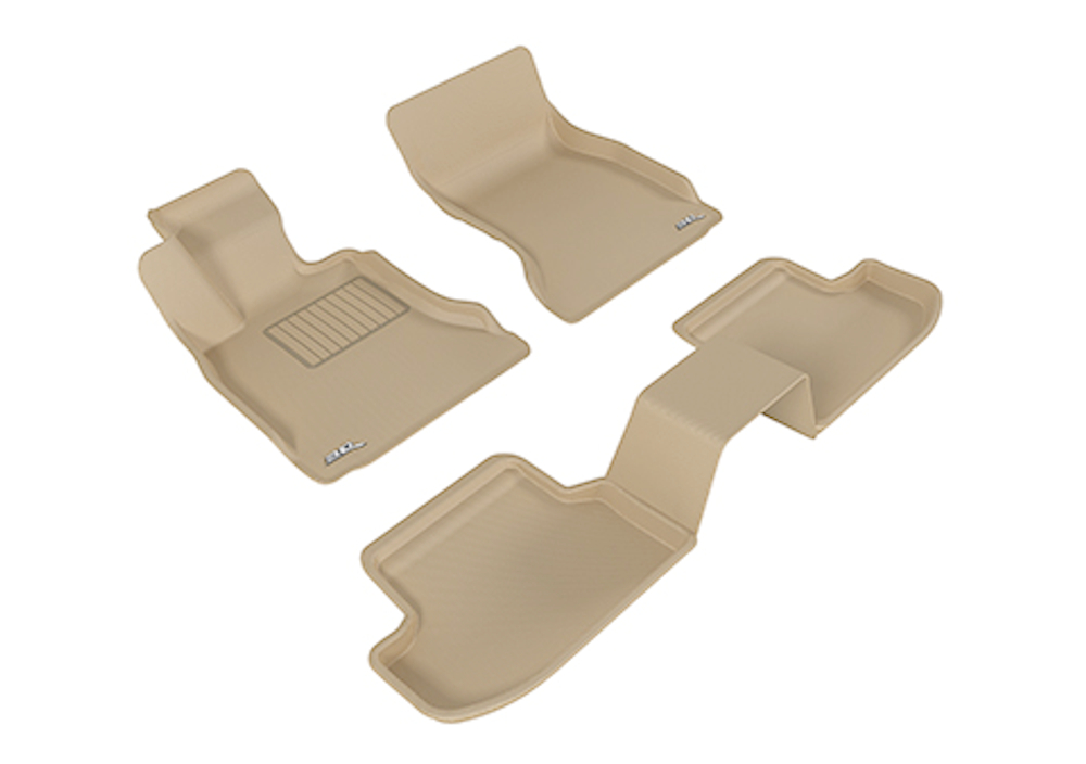 Коврики салона Sotra 3D Lux для BMW 5 F10 2013- бежевые. Артикул ST 74-00508