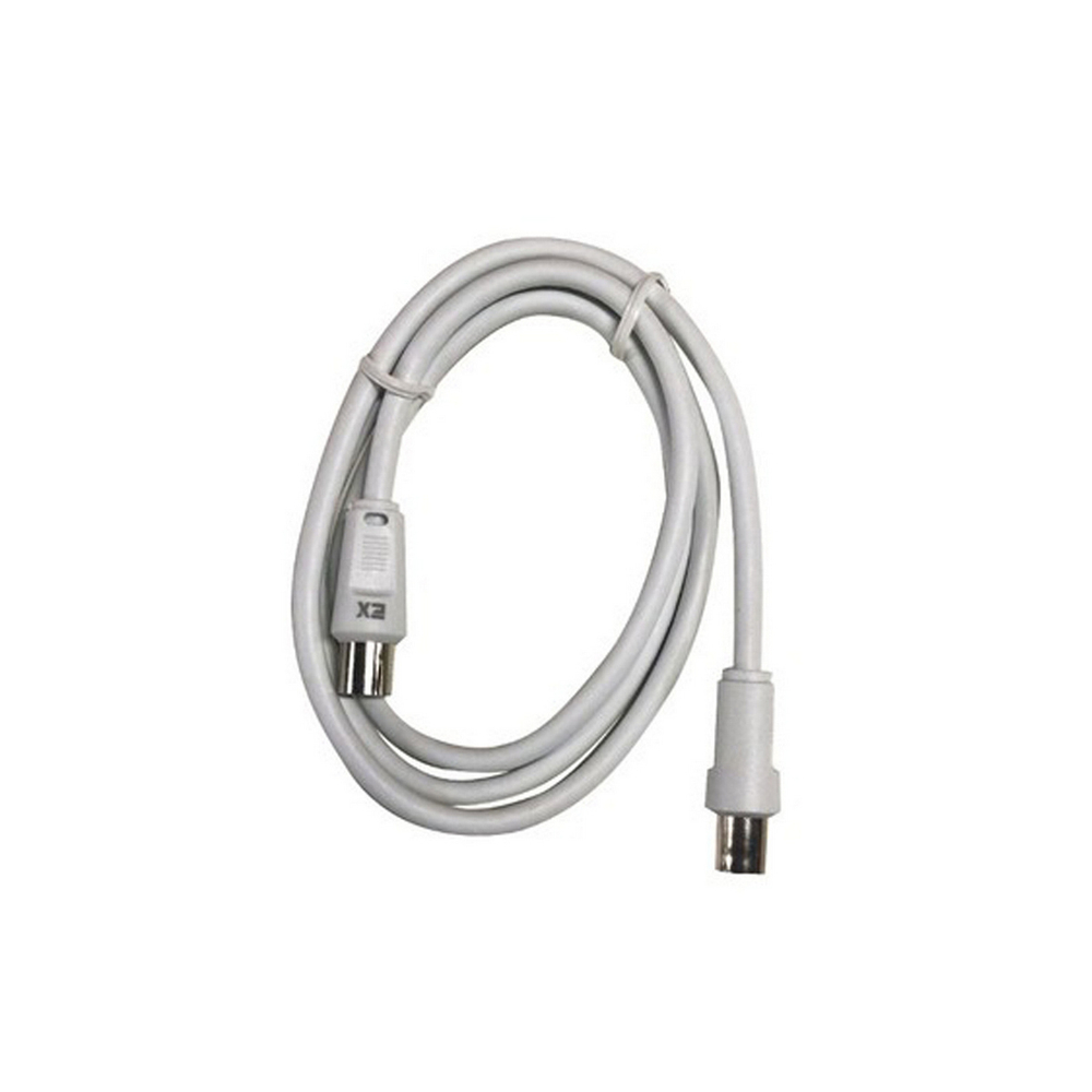 Удлинитель для ТВ антенн (вилка-розетка) -1.0м. Exployd EX-K-1405