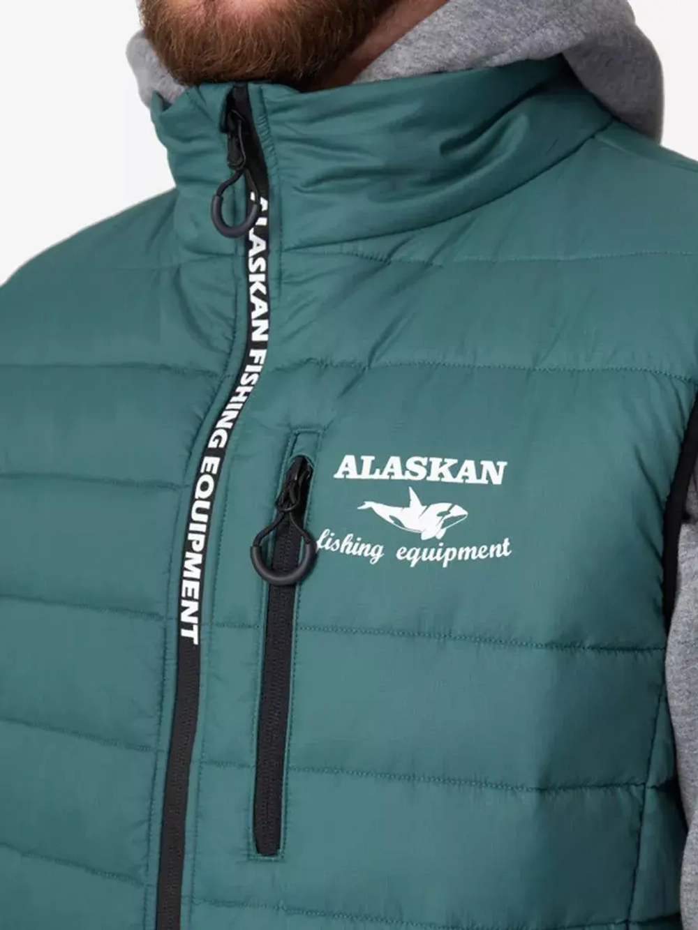 Жилет Alaskan Juneau Vest Green утепленный стеганый