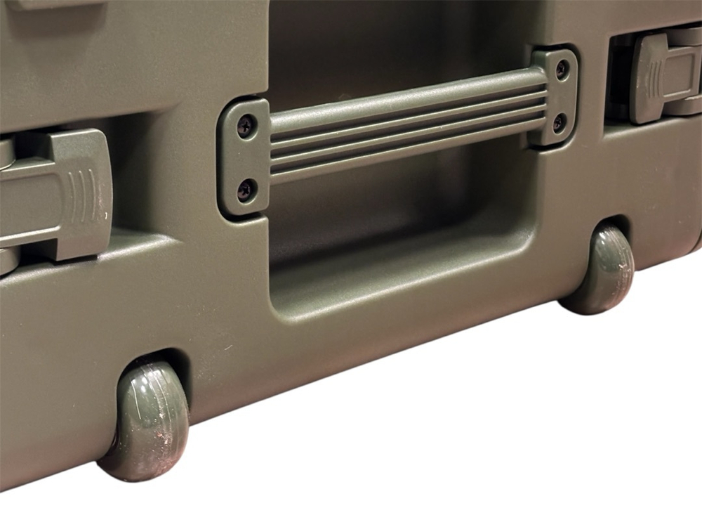 Ударопрочный кейс рэковый кейс 4 юнита - DGCASE@RACK4UW (темно-оливковый цвет)