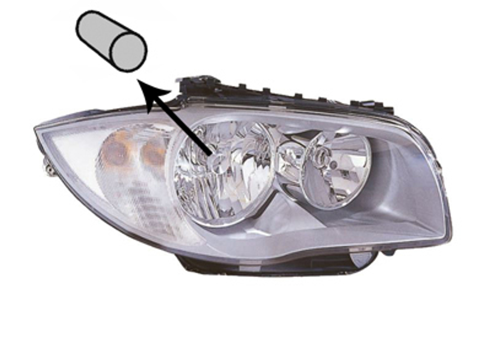 VAN WEZEL - 0628962-VAN - Headlight