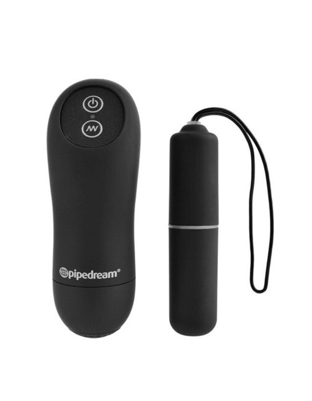 Вибропуля с пультом ДУ Fetish Fantasy Series (Цвет: черный)