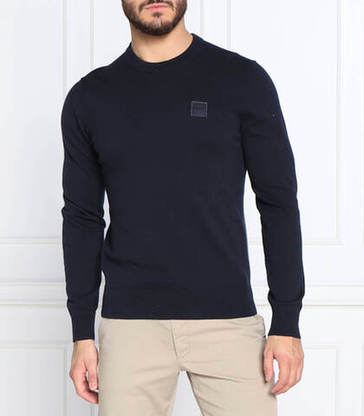 свитер kanovano BOSS ORANGE - темно-синий(50471343)