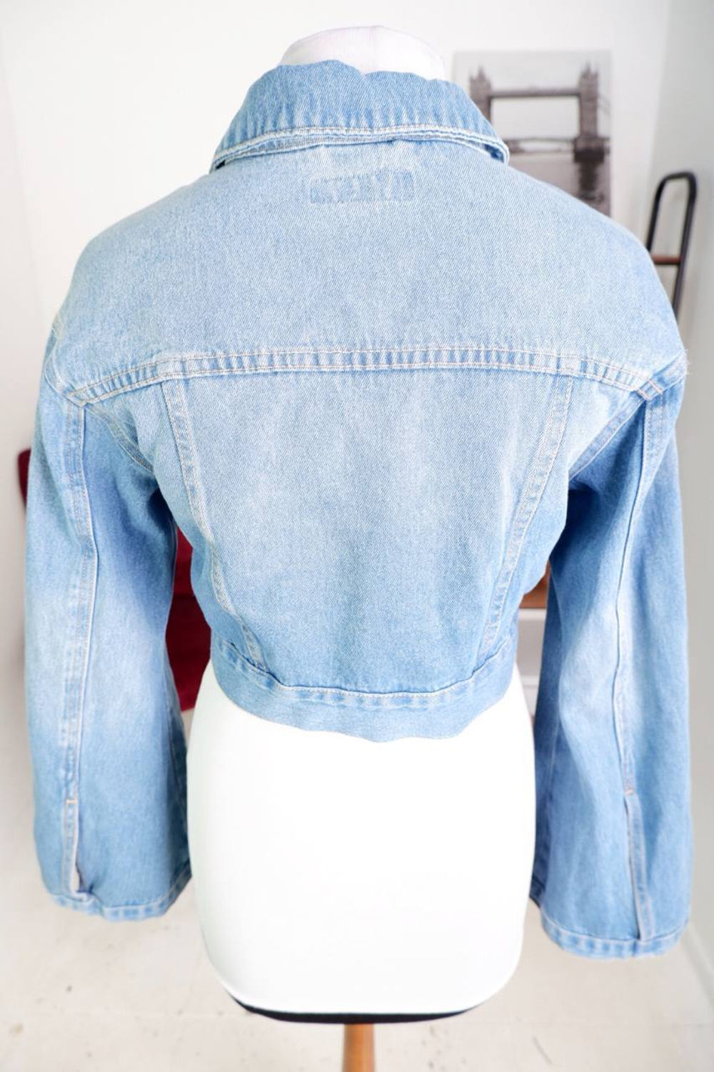 Жакет Vero Moda джинсовый, маркировка S, визуально на 44 размер