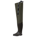 Сапоги болотные Барс СБ рыбацкие из ПВХ Олива -