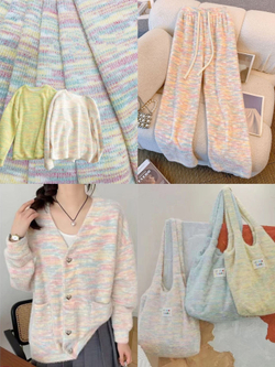 ВЯЗАНОЕ ПОЛОТНО мята