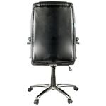 Кресло руководителя Helmi HL-E20 "Confidence" экокожа черная, хром