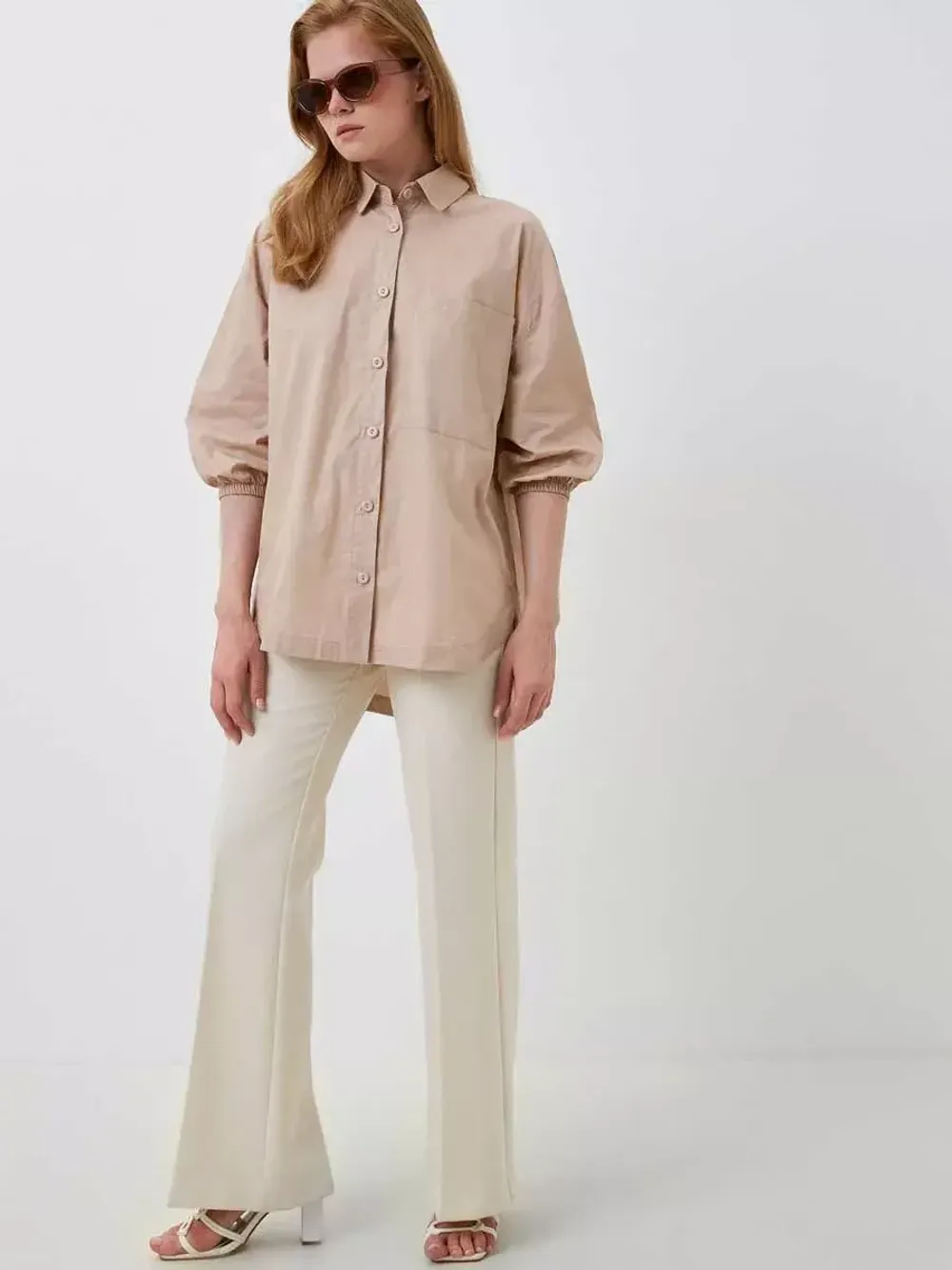 Рубашка  оверсайз