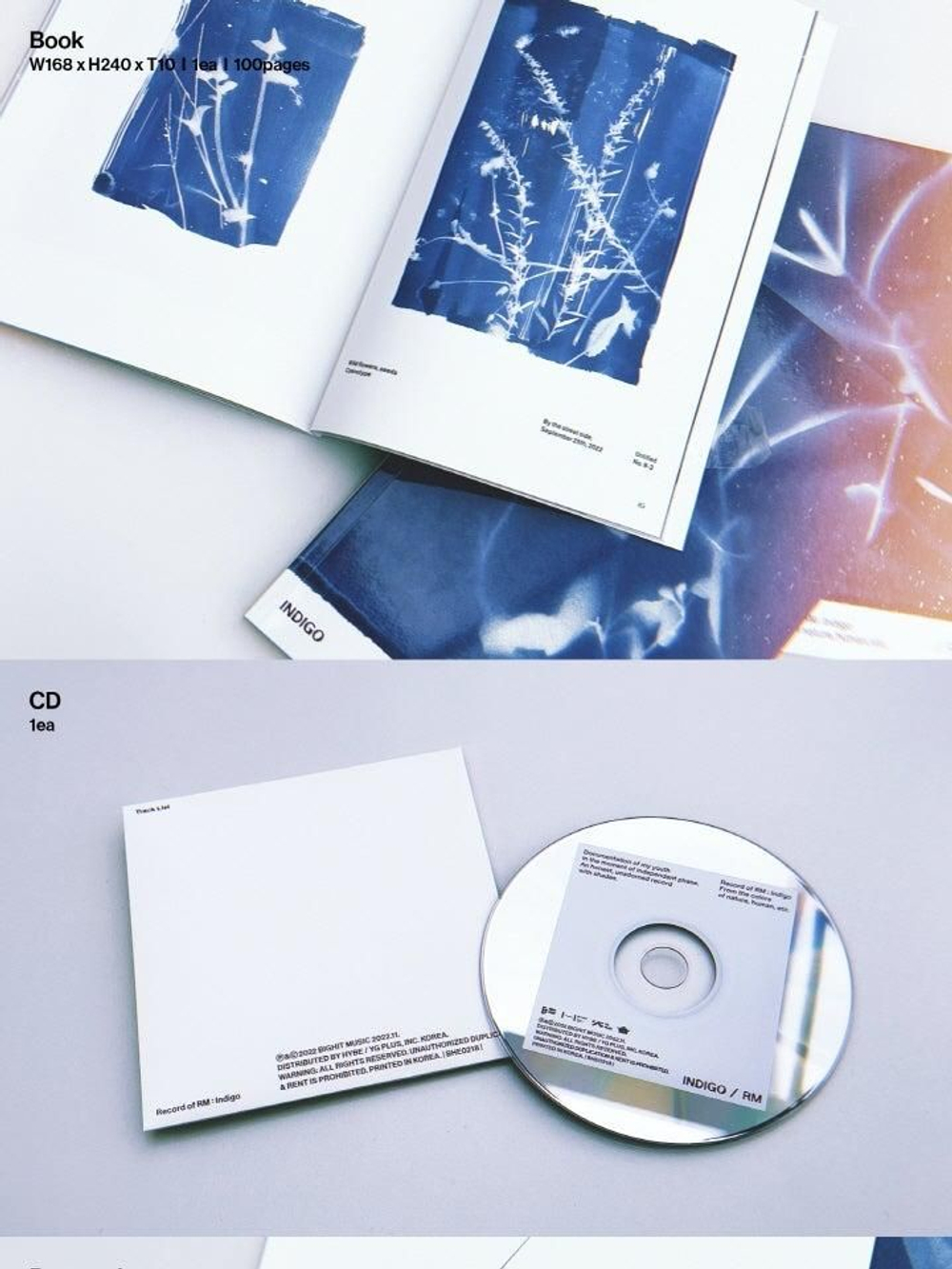 Альбом RM (BTS) - INDIGO BOOK Edition
