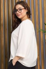 Блуза Анила (персиковая) Б13214-47М LT Collection