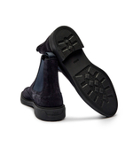 Кожаные челси calev_cheb BOSS BLACK - темно-синий(50523007)