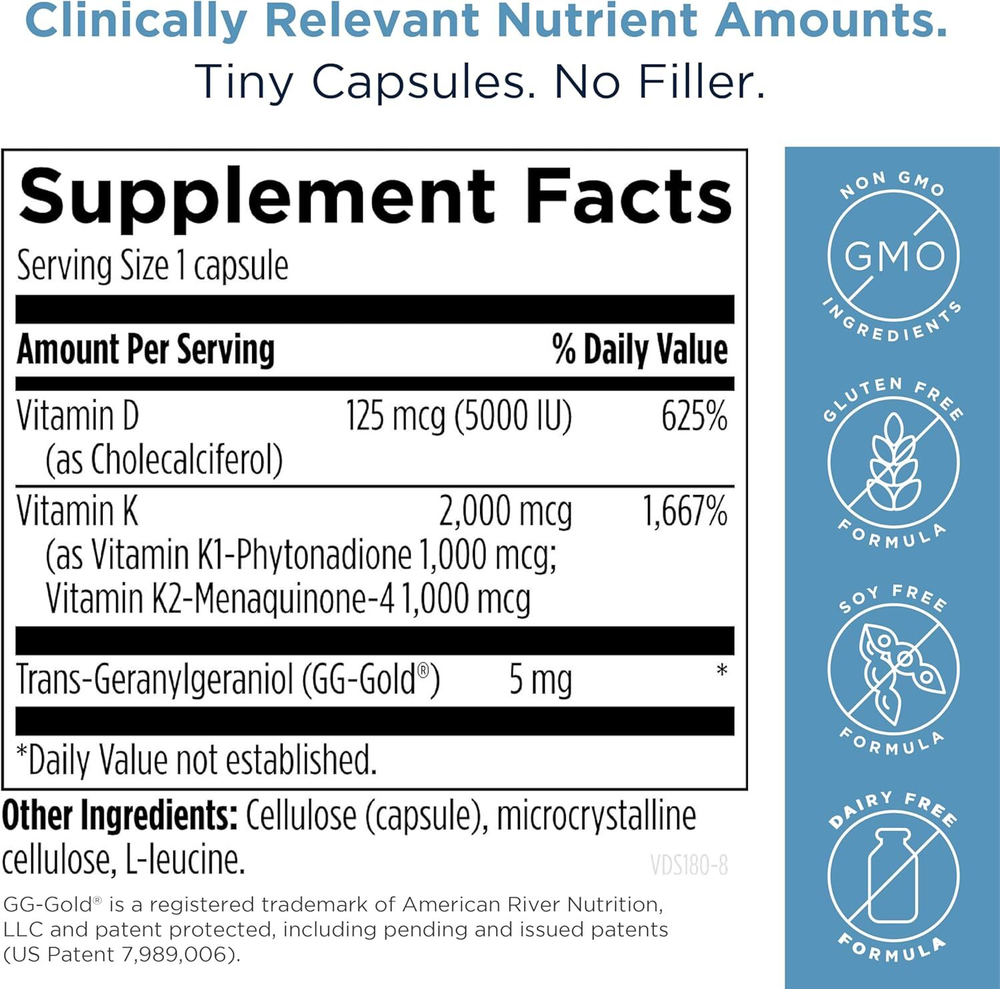 Designs For Health - Vitamin D Supreme - 180 capsules