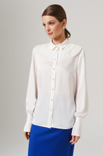 23101 Блузка женская (молочный)