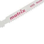 Полотна для электро-лобзика по металлу, 3 шт, T118B, 50 x 2 мм, HSS Matrix, 78229