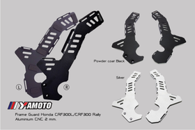 Yamoto FRAME GUARD for Honda CRF300/Rally300. Aluminium