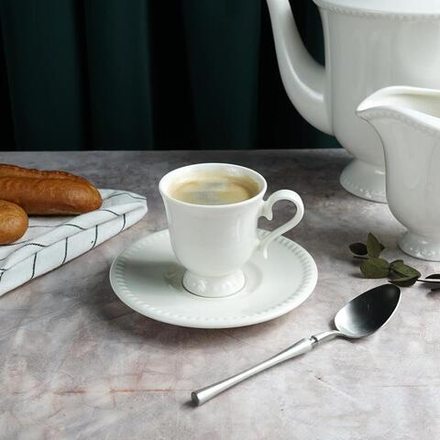 Кофейная пара 80 мл d 6,5 см h7 см   Noble [1]