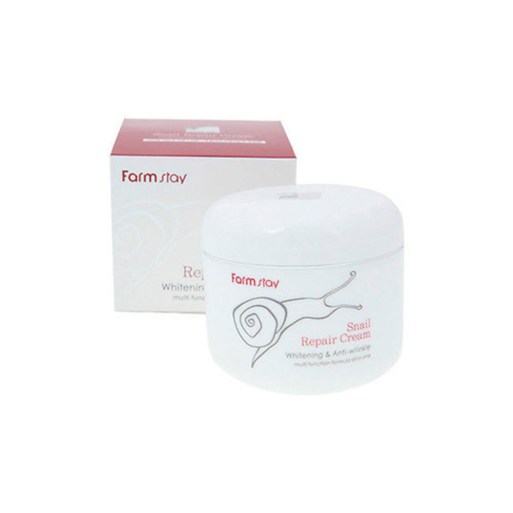 Крем восстанавливающий с экстрактом улитки FarmStay Snail Repair Cream 100мл