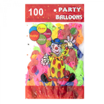 Шар воздушный Alingar "Водяные бомбочки", цвета ассорти,100шт/уп, пакет с европодвесом