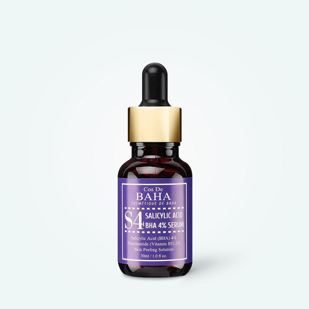 COS DE BAHA Сыворотка с салициловой кислотой Salicylic Acid 4% Serum (S4) 30 мл.