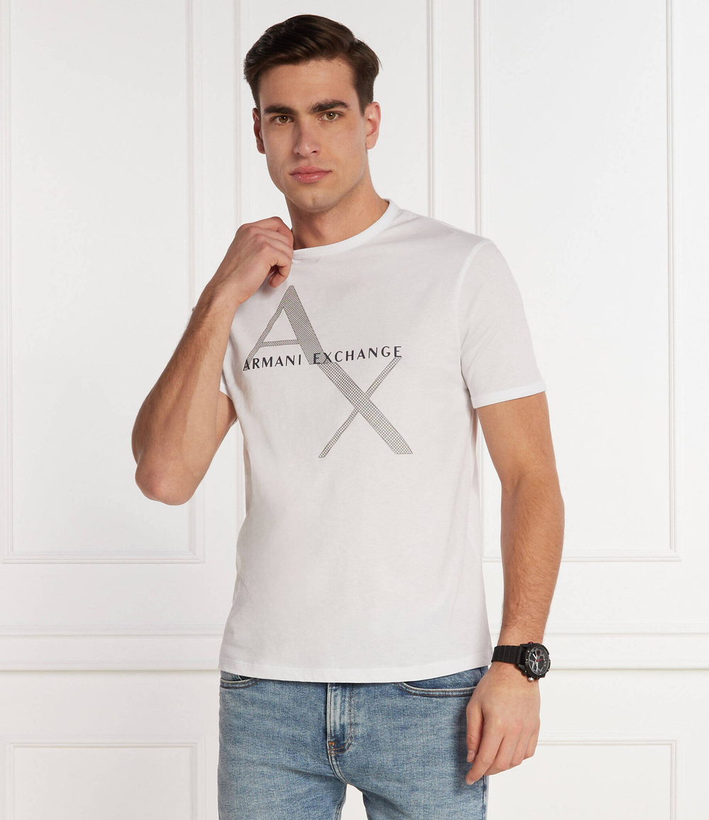 футболка Armani Exchange - белый(8NZT76 Z8H4Z)