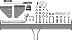 Фаркоп Motodor Geely Coolray, 2020-2023 (оцинк. Шар) арт.94202-A