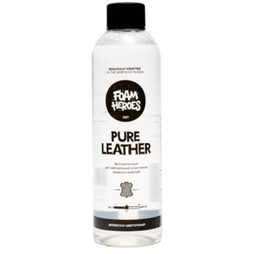 Foam Heroes Pure Leather деликатный очиститель натуральной и искусственной кожи, 500мл