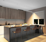 DK9123-WH Линейный светильник 30W 1250mm 3000K, белый