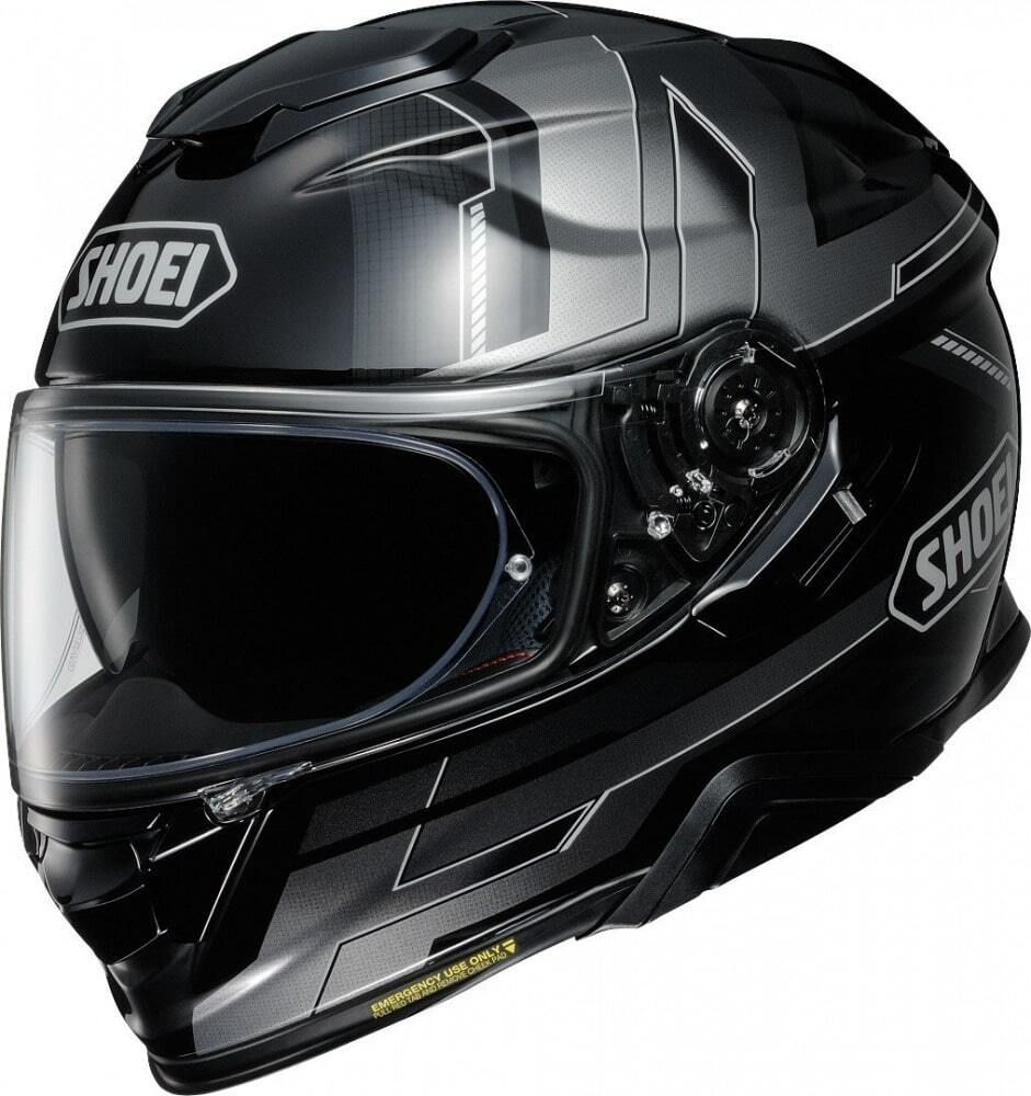 SHOEI Мотошлем для туризма GT-Air 2 APERTURE черно-серо-серебристый (Япония)