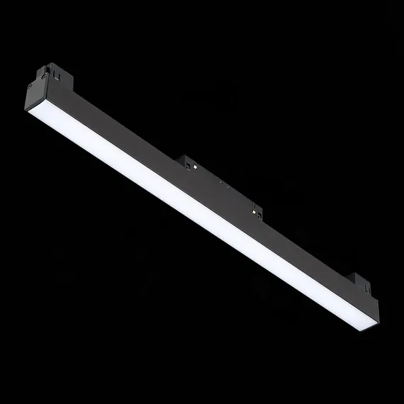 ST360.436.12DIM Магнитный трековый светильник Черный LED 1*12W 3000K 780Lm Ra>90 120 IP20 L406xW22xH СКАЙЛАЙН 48V