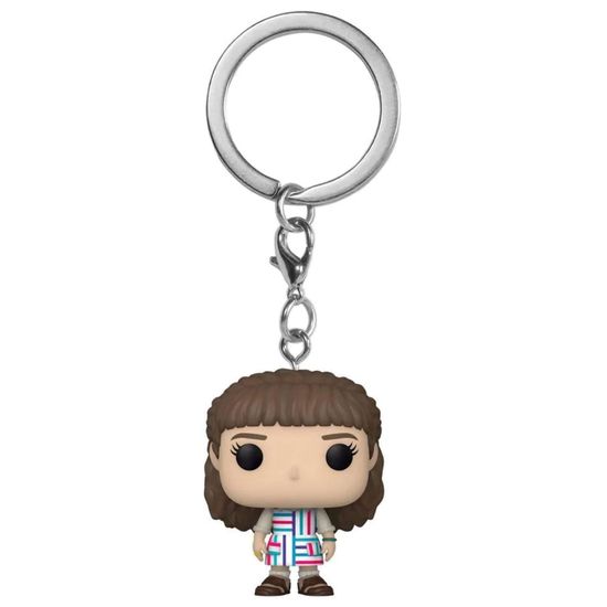 Брелок Funko Pocket POP! Stranger Things S4 Eleven 62382 / Фигурка-брелок Фанко по мотивам сериала "Очень странные дела", Одиннадцать